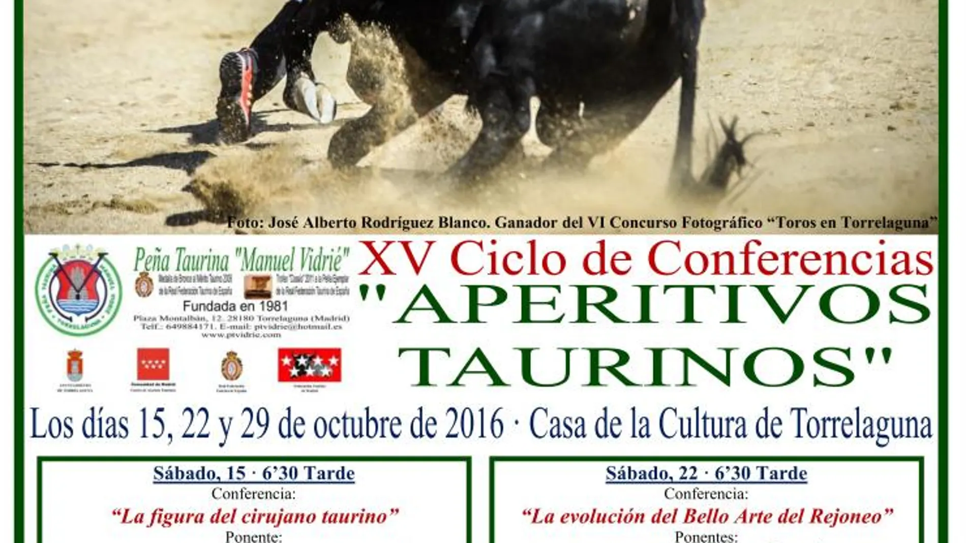 Arranca el XV ciclo de Conferencias: «Aperitivos taurinos» en Torrelaguna