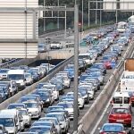 En las calles de Madrid los embotellamientos se alargaron hasta el mediodía
