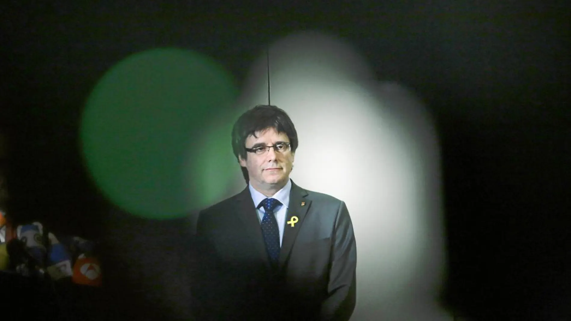 Puigdemont, en la imagen durante una de sus últimas comparecencias en Berlín, está a la espera de conocer la decisión de la Justicia alemana sobre su entrega