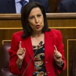 Margarita Robles, en el Congreso de los Diputados