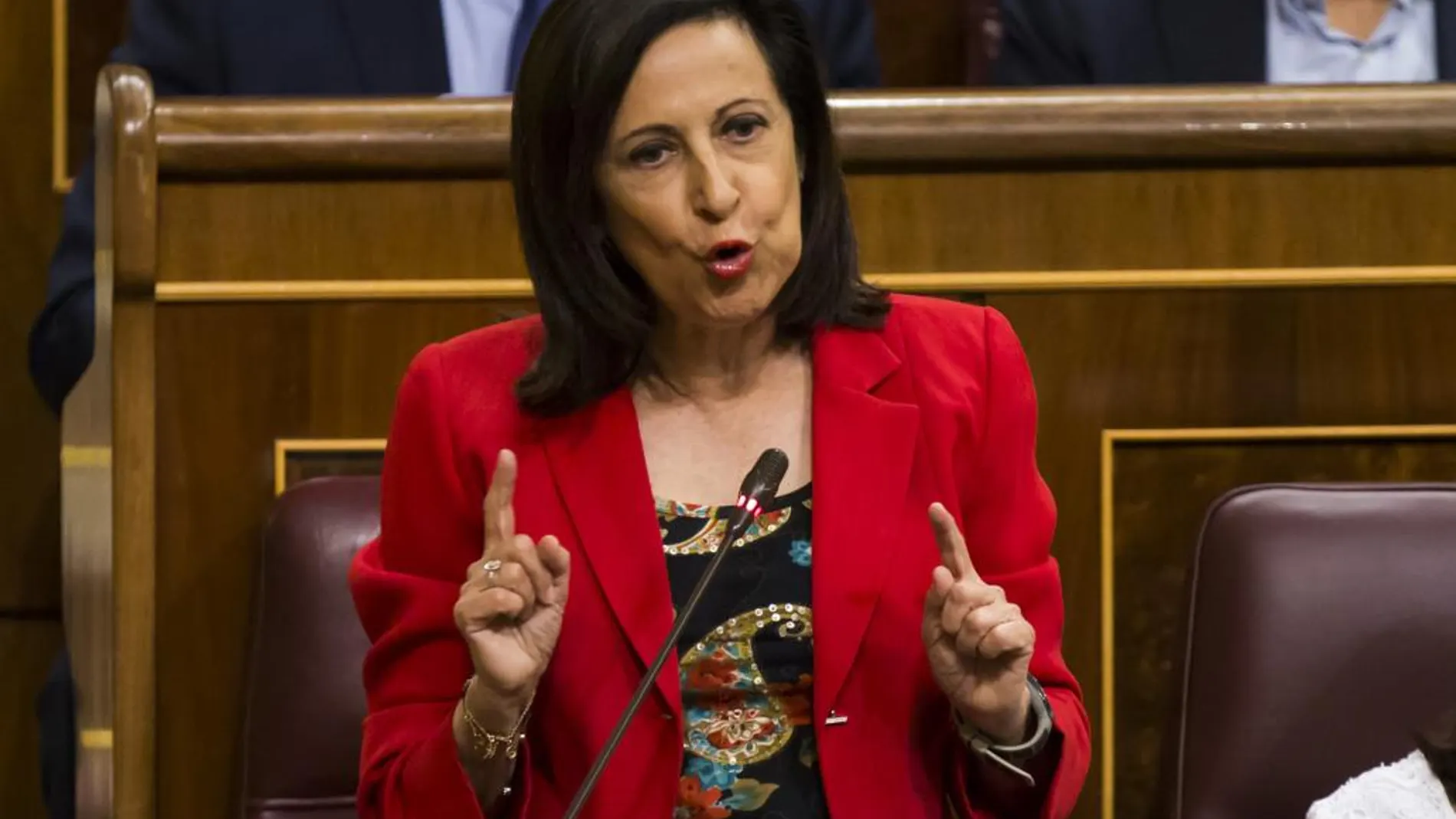 Margarita Robles, en el Congreso de los Diputados