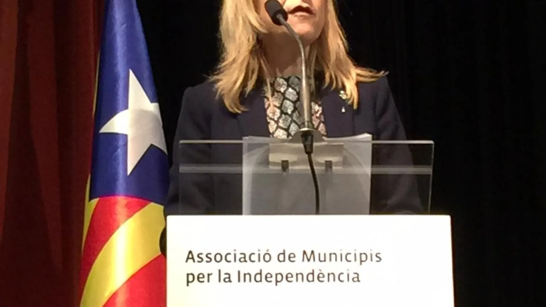 La presidenta de la Asociación de Municipios Independientes (AMI), Neus Lloveras