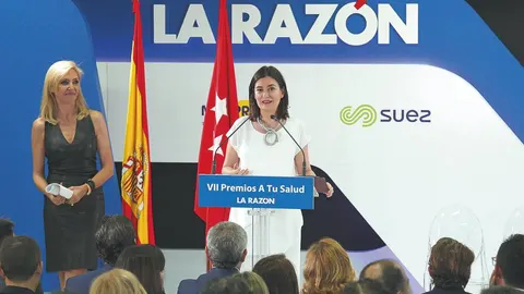 Carmen Montón cerró el acto con unas palabras / Foto: Jesús G. Feria