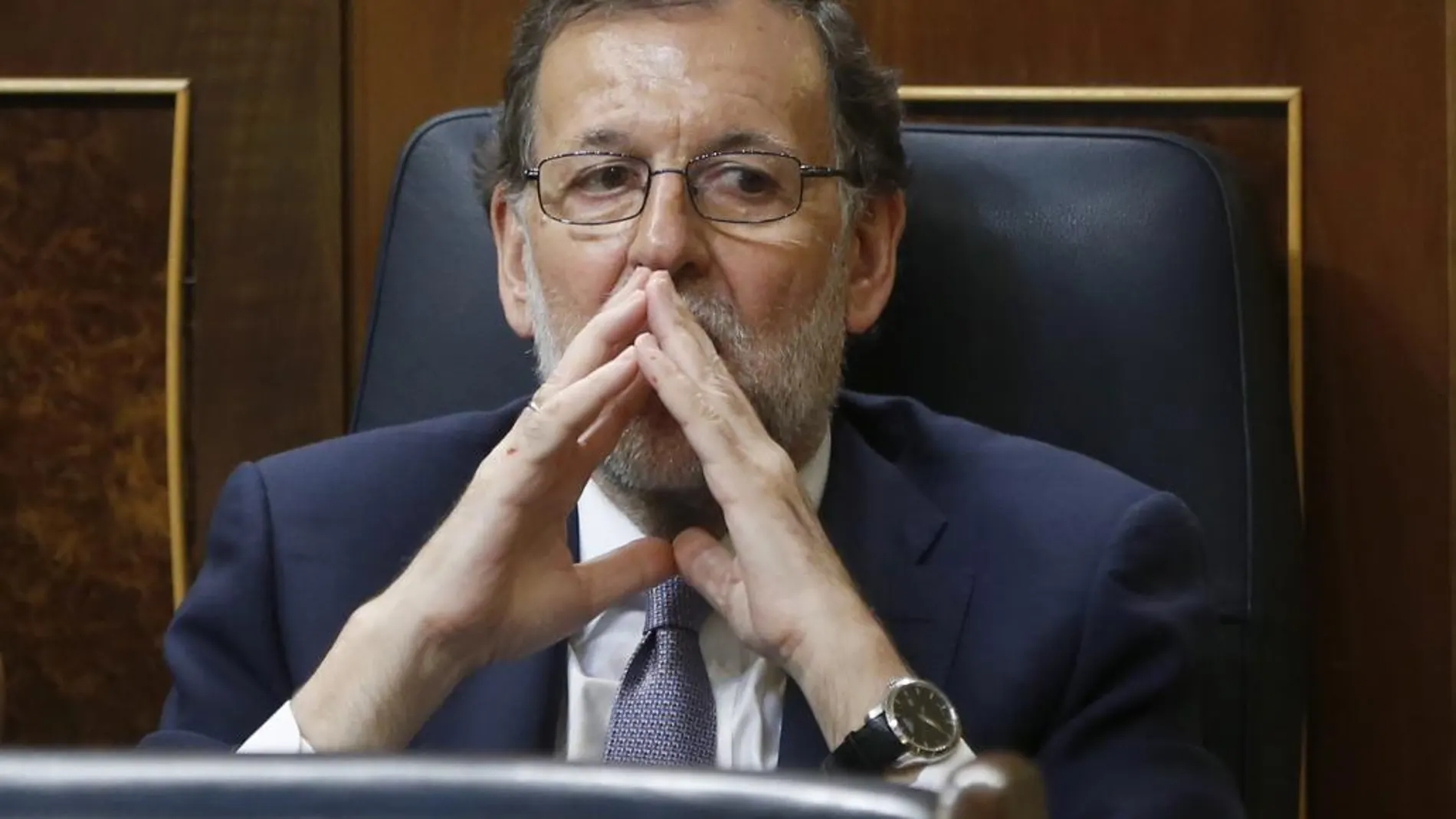 El presidente del Gobierno en funciones y candidato a la presidencia, Mariano Rajoy