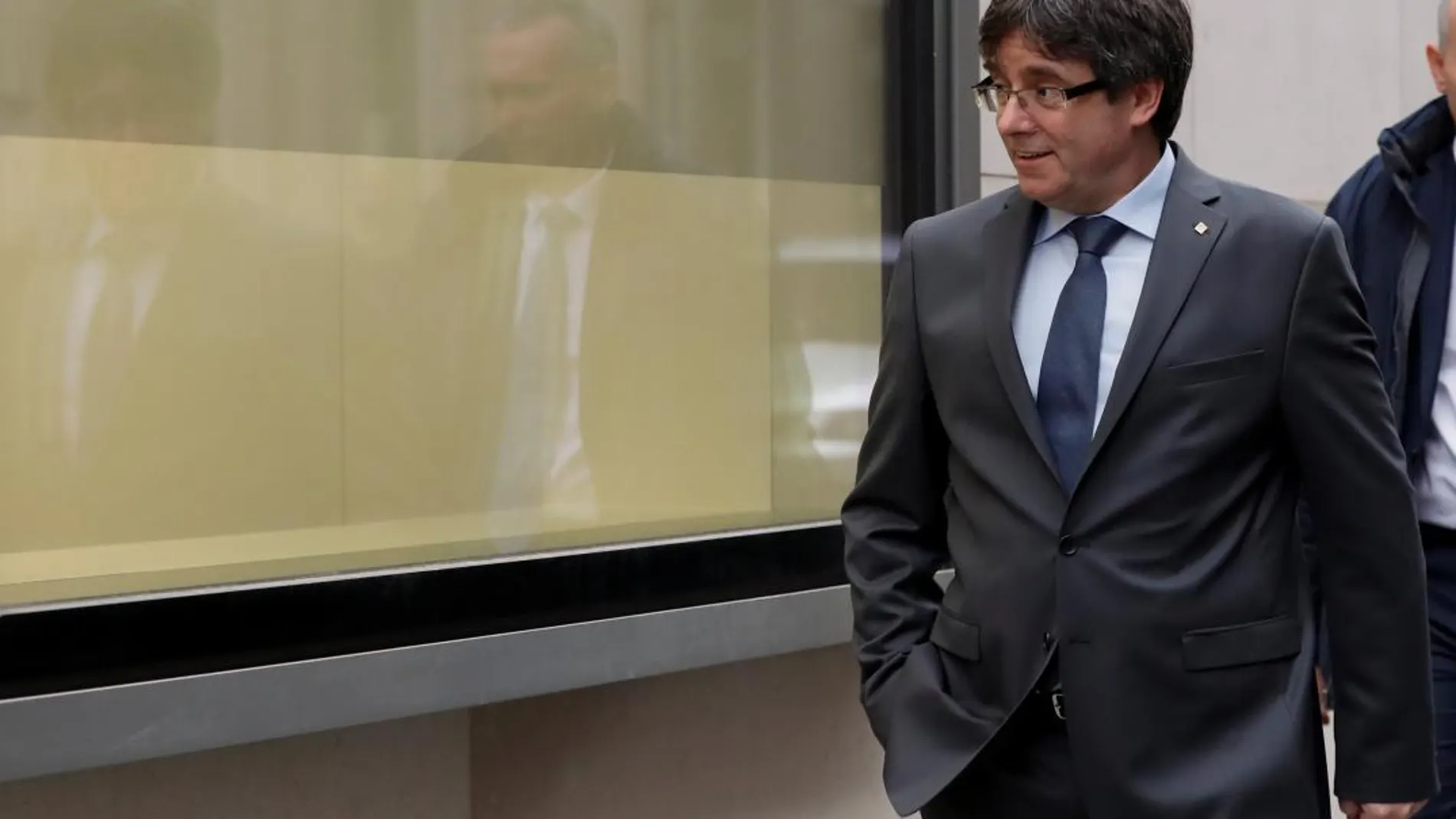 El expresident de la Generalitat, Carles Puigdemont