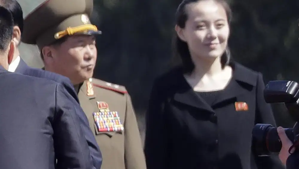 Kim Yo Jong, en una imagen de archivo