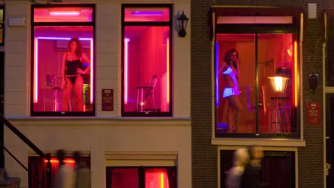 Escaparate del barrio rojo