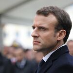 El presidente francés, Emmanuel Macron