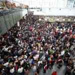Dos terminales del aeropuerto de Múnich fueron evacuadas /Reuters
