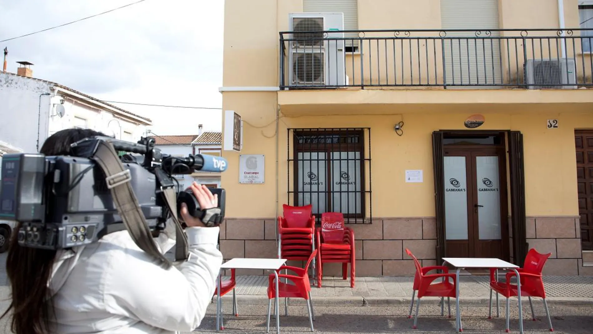 Vista del bar de Bobadilla, donde estuvo la soldado que fue drogada y luego víctima de una supuesta violación grupal/Efe