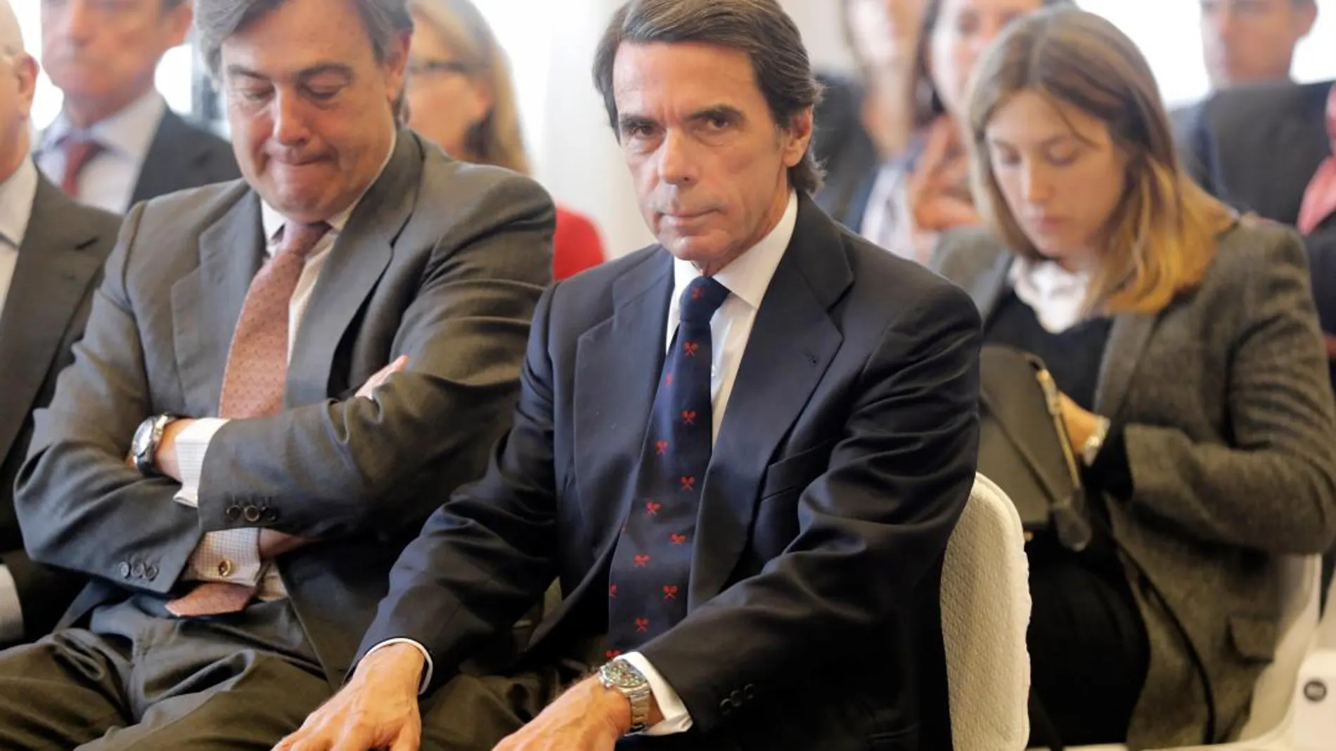 El expresidente del Gobierno José María Aznar