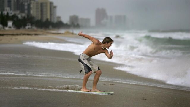 Las playas de Miami serán unas de las más afectadas
