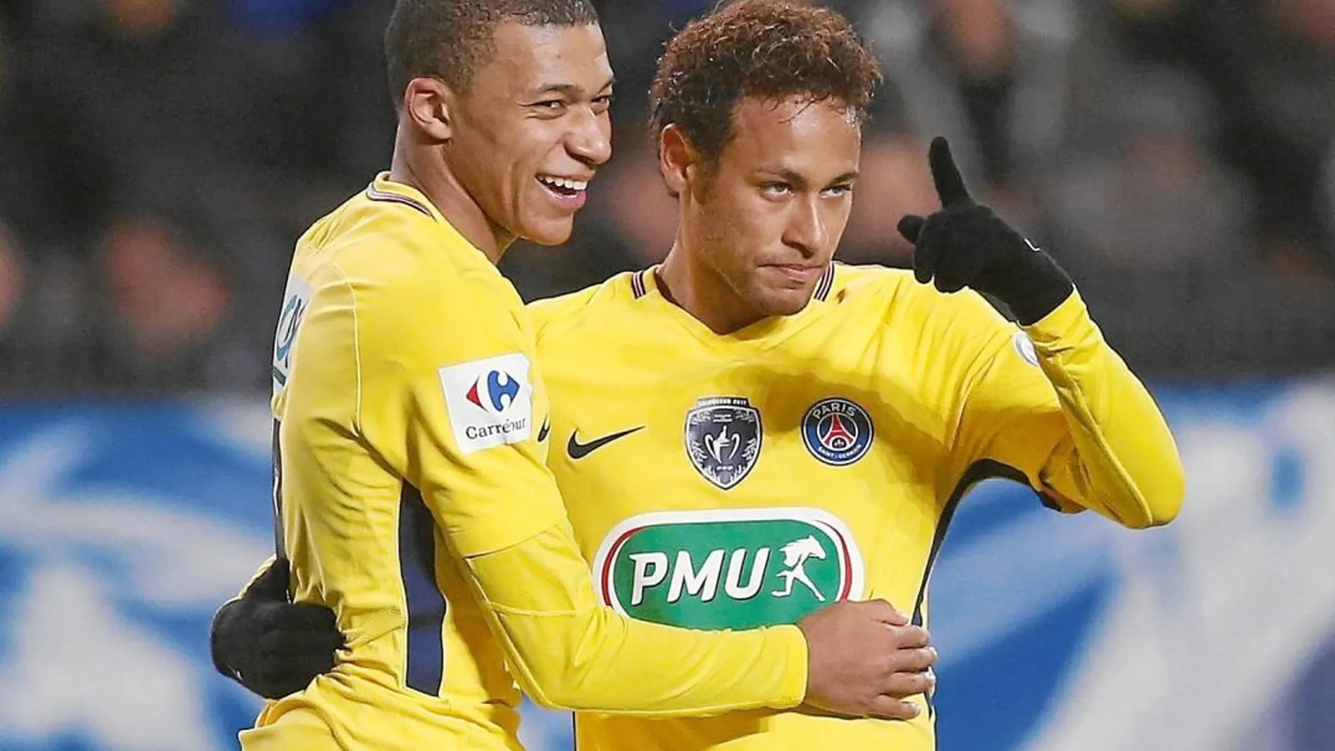 Mbappé y Neymar, dos de las estrellas del rival del Madrid en los octavos de la Liga de Campeones