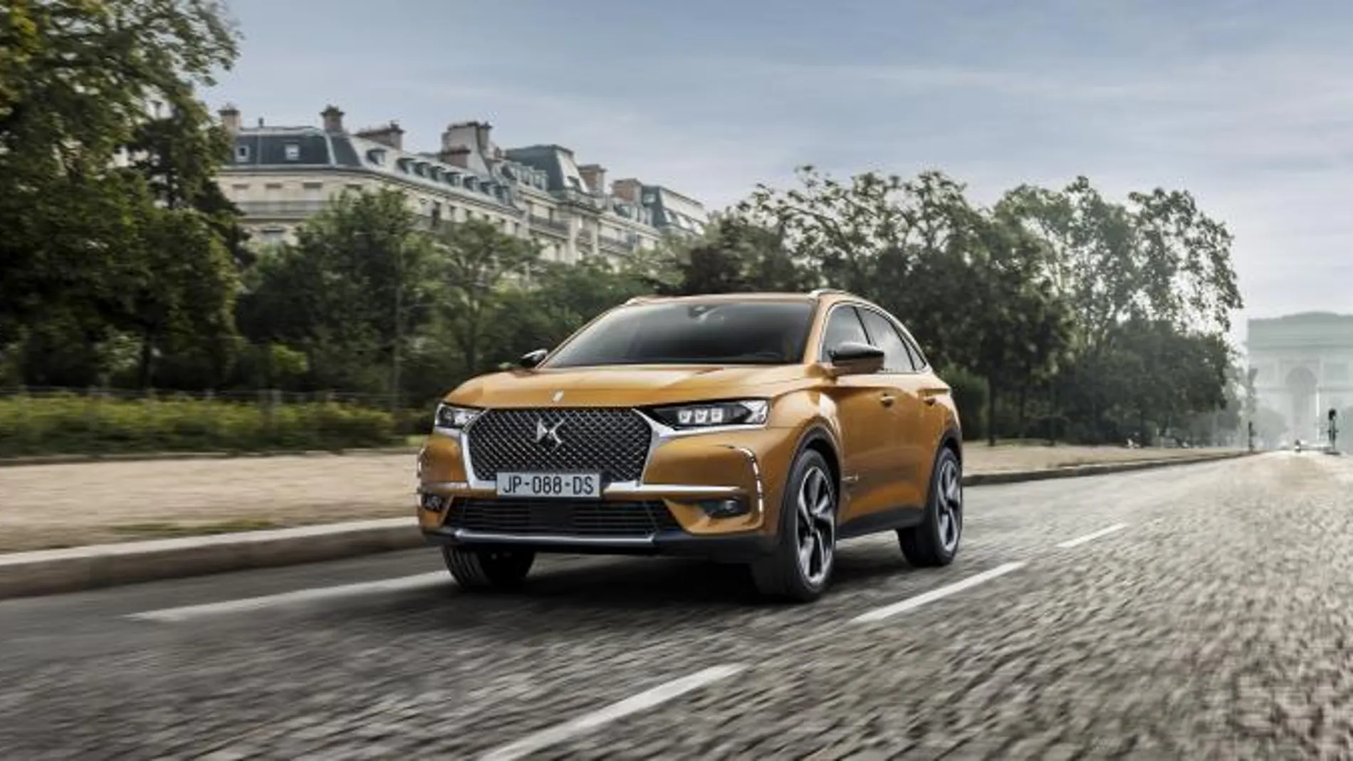 El nuevo DS 7 Crossback por París