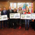 Antonio Silván entrega los premios de la Fundación Monteleón