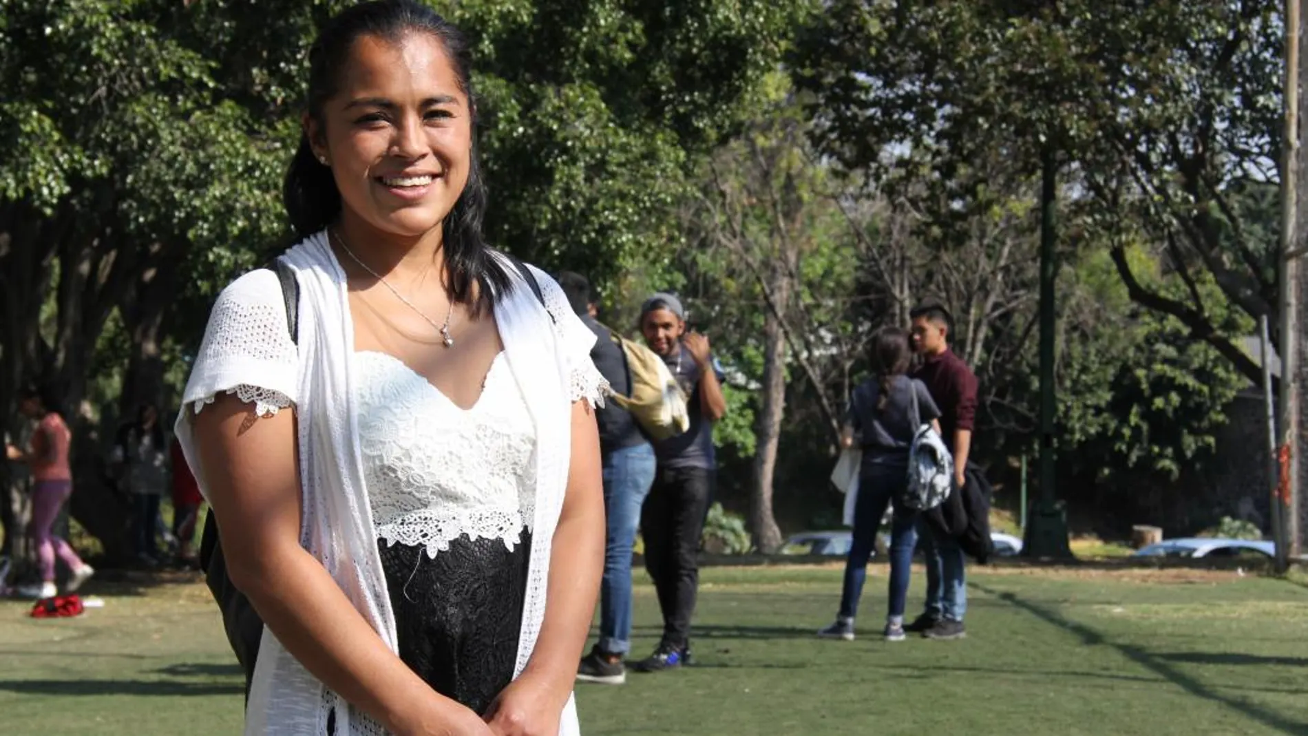 Esta mexicana tiene ahora 27 años y es una madre que compagina sus estudios con su trabajo como administrativa