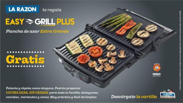 La Razón te regala EASY GRILL PLUS