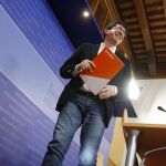 El líder de Ciudadanos en Andalucía, Juan Marín