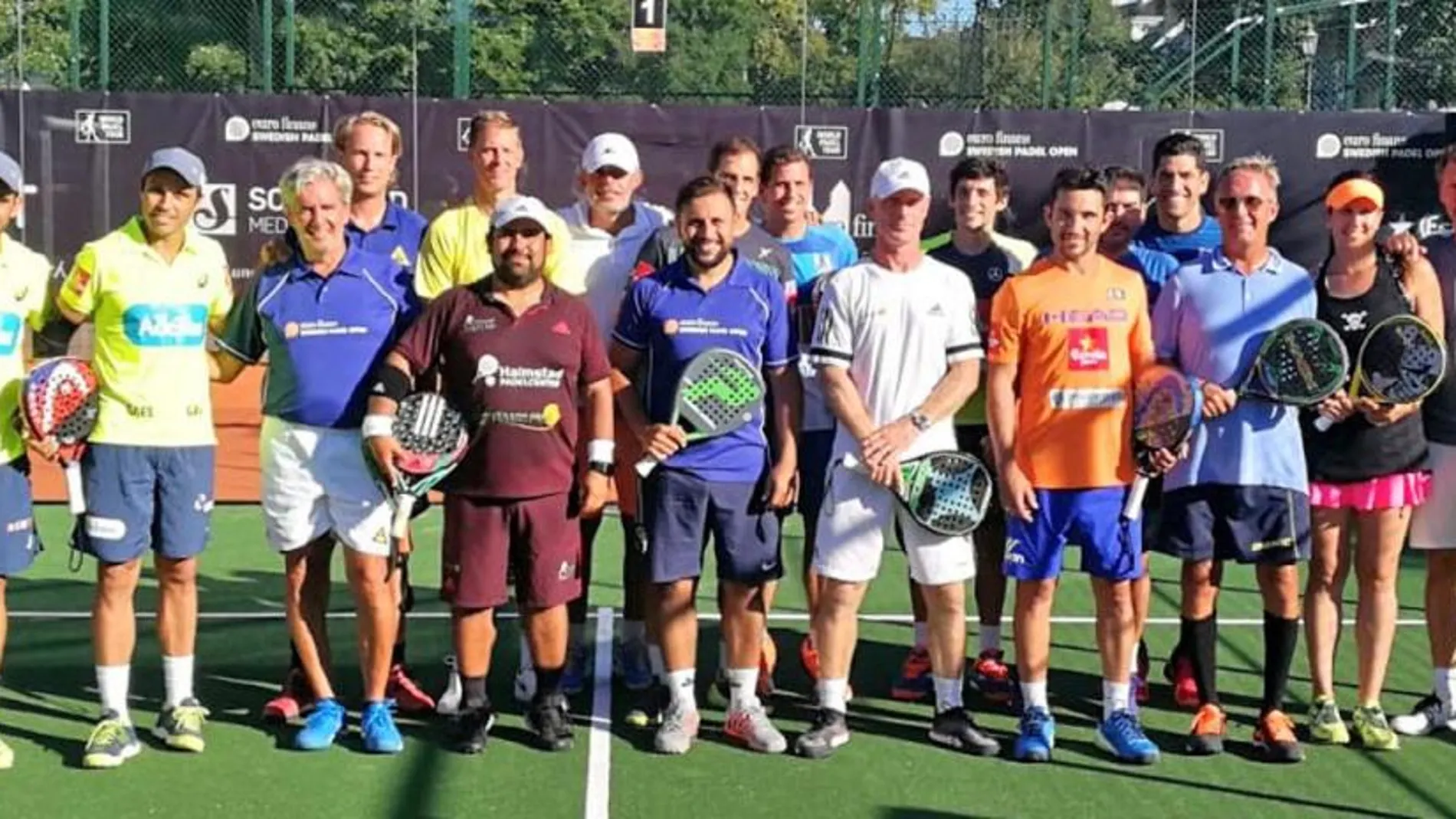 Integrantes del Pro-Am en Suecia