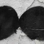 Pintada en un muro de una calle de Caracas (Venezuela). La moda "moustache"se ha convertido en un inexplicable fenómeno mundial.