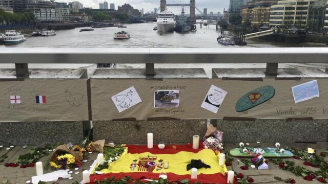 Londres recuerda a Ignacio Echeverría/Efe