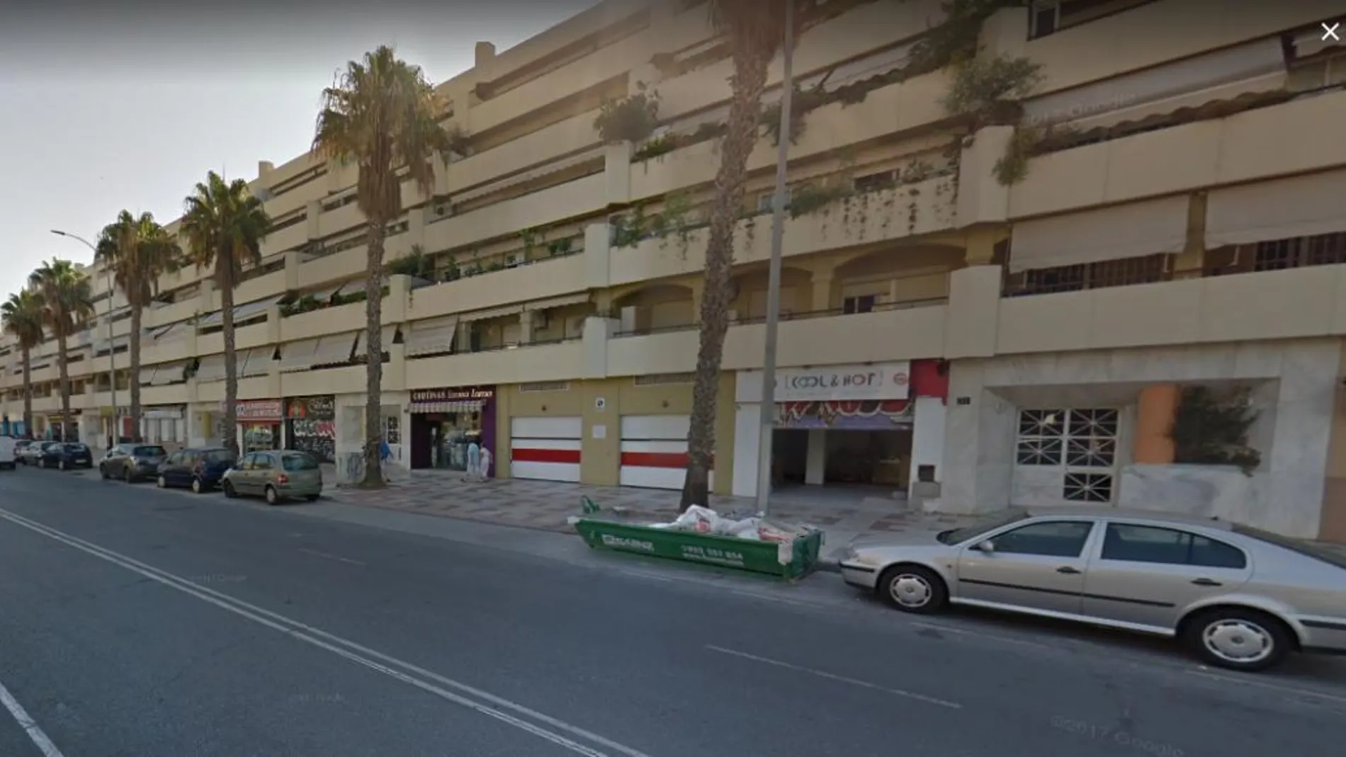 Calle Camino del Pato de Málaga, donde falleció el menor. MAPS