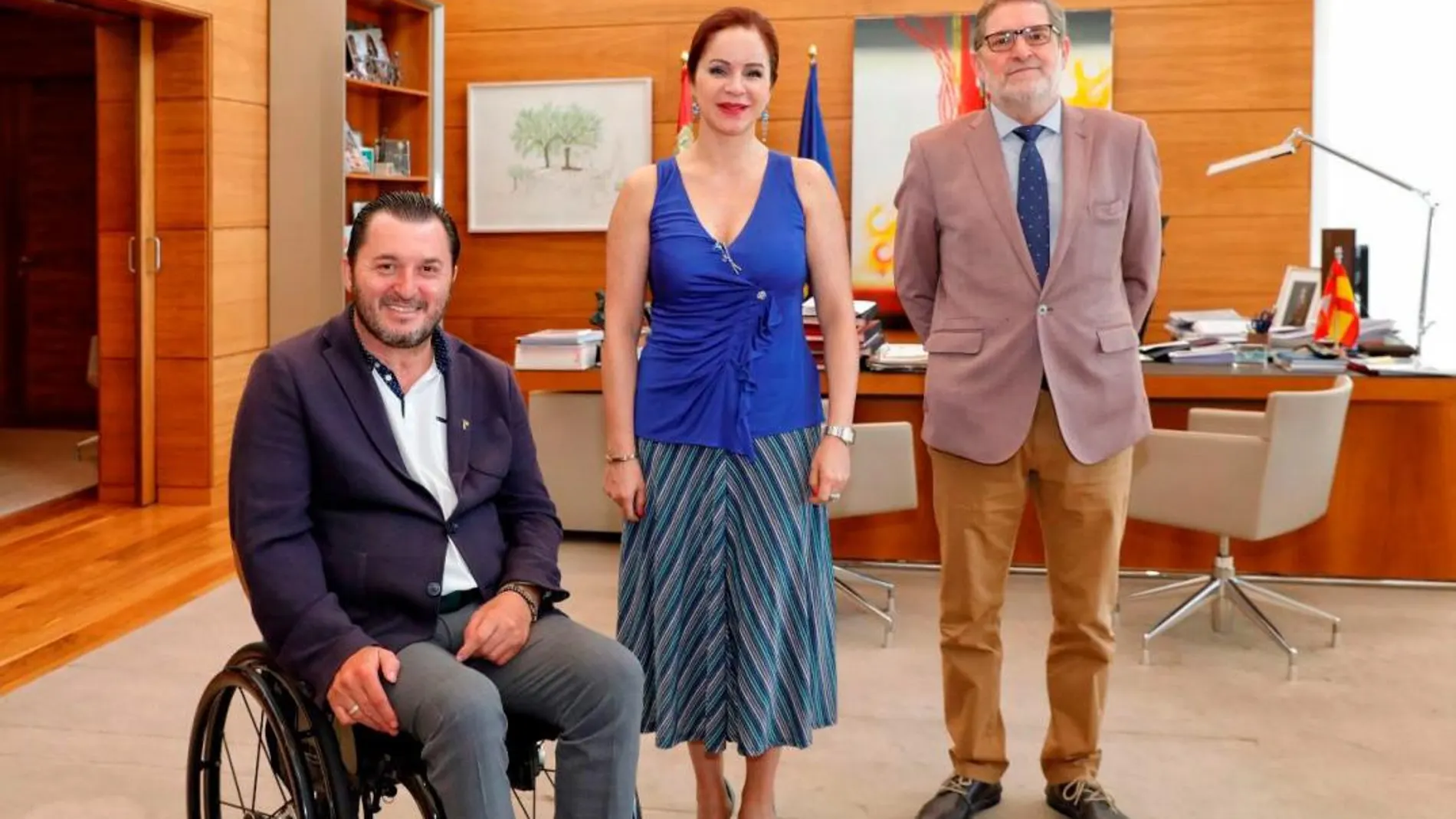 Francisco Sardón, Silvia Clemente y Julio Herrero