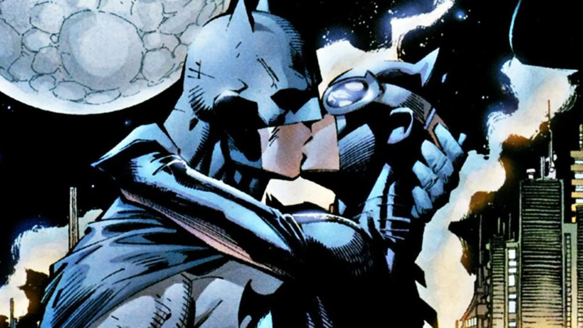En la historieta «Nation #0», Batman arrodillado pide la mano de Catwoman