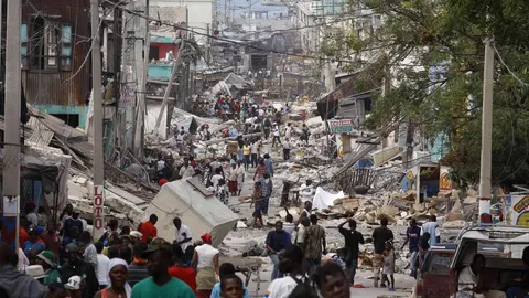 El devastador terremoto acabó con la vida de 220.000 personas