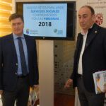 El presidente de la Diputación de Segovia, Francisco Vázquez, presenta la inversión para Servicios Sociales en los pueblos de la provincia