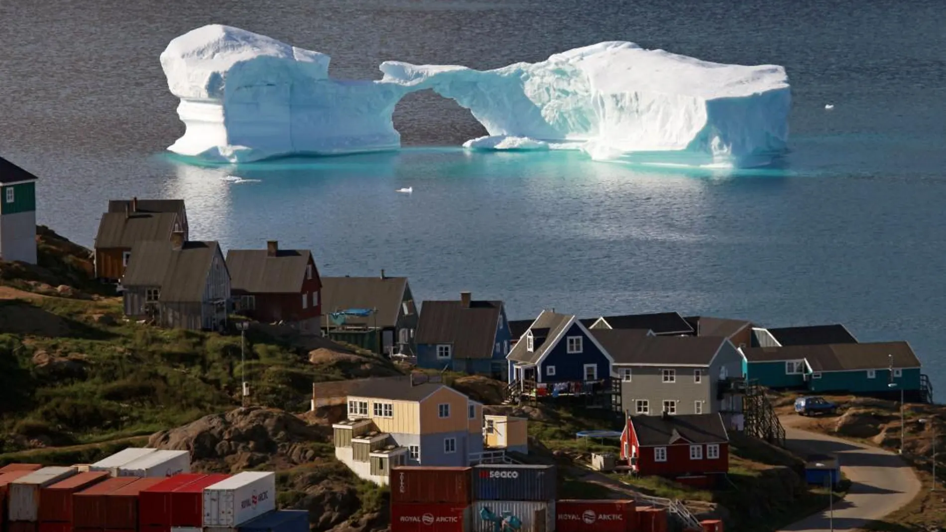 Un iceberg frente a las cosas de Groenalandia / Reuters