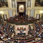 Vista general del hemiciclo del Congreso de los Diputados / Efe