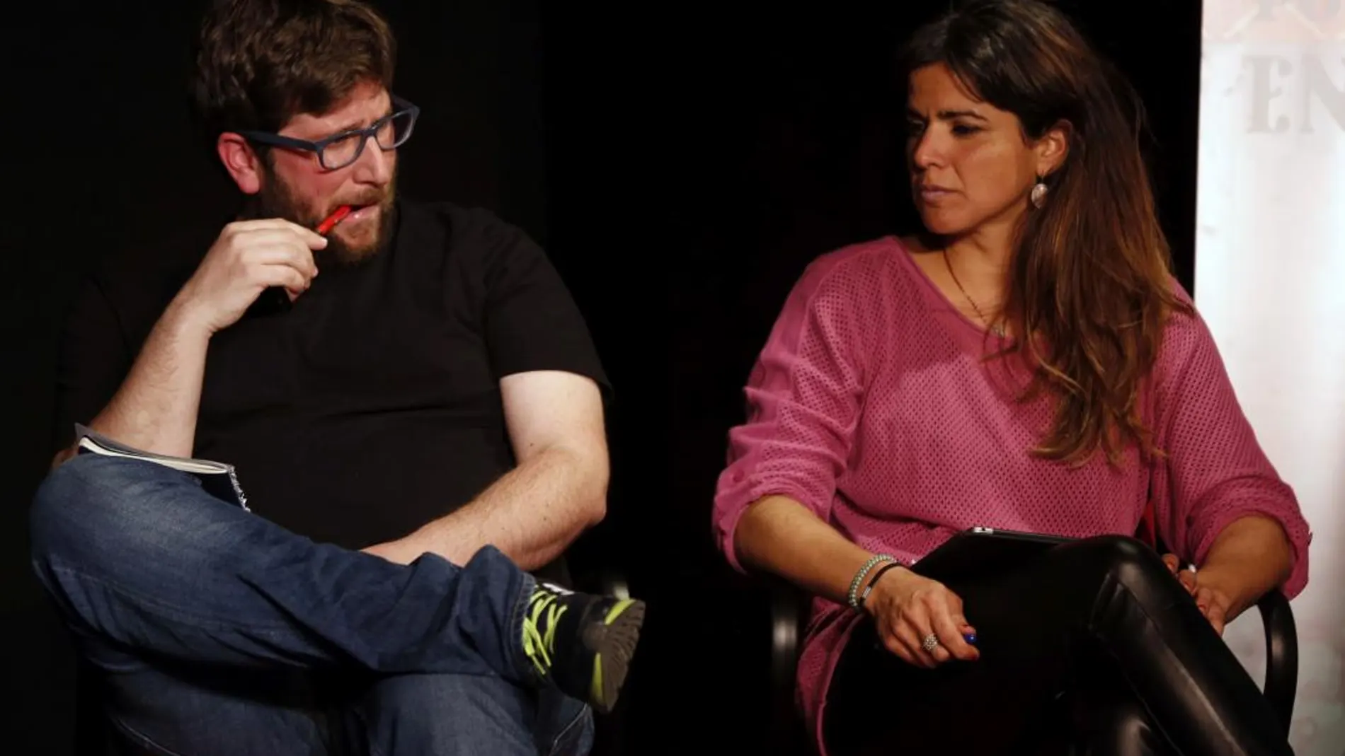 Miguel Urbán y Teresa Rodríguez / Foto: Luis Díaz