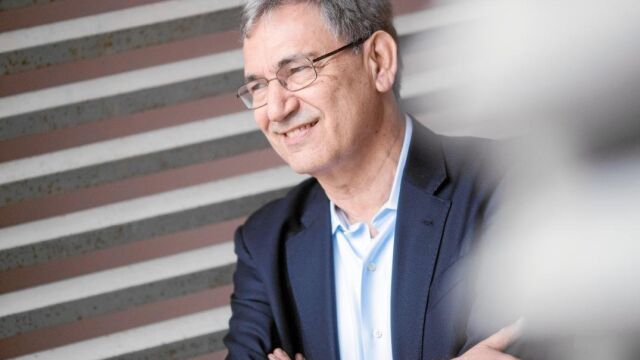 El escritor Orhan Pamuk