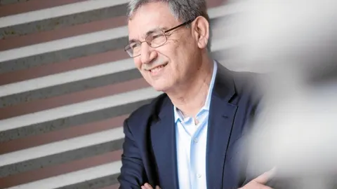 El escritor Orhan Pamuk