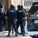 La Guardia Civil realiza una operación en Mataró contra una célula yihadista por presuntamente dedicarse a la captación de personas de Barcelona y Tarragona. Foto: Efe/Quique García