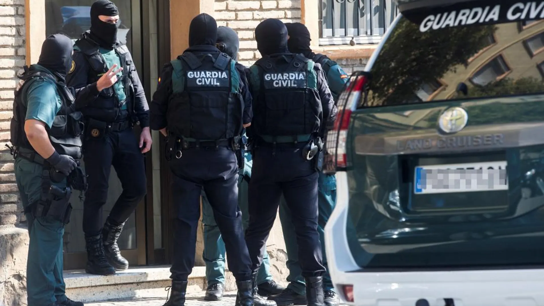 La Guardia Civil realiza una operación en Mataró contra una célula yihadista por presuntamente dedicarse a la captación de personas de Barcelona y Tarragona. Foto: Efe/Quique García