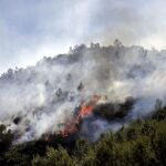 Incendios forestales que afectó en verano de 2019 a los términos valencianos de Bolbaite y Carcaixent