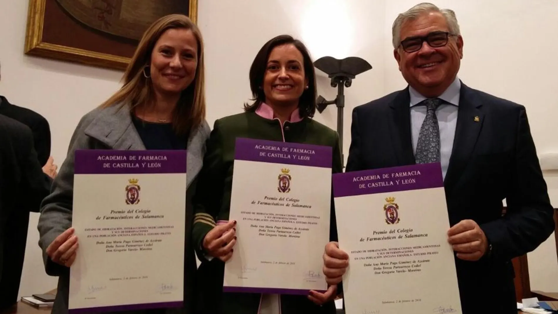 La Academia de Farmacia de Castilla y León premia un trabajo de Nutrición de la Universidad CEU San Pablo