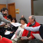 José Sarrión, durante la Asamblea Abierta celebrada ayer en Palencia