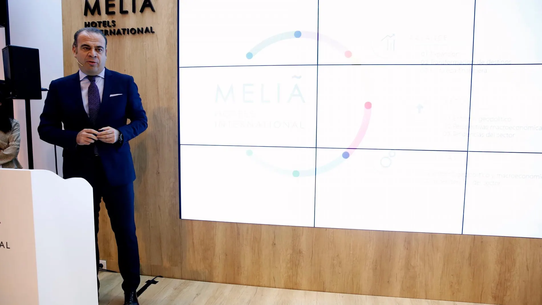 Gabriel Escarrer, CEO de la cadena Meliá, en una foto de archivo de 2017