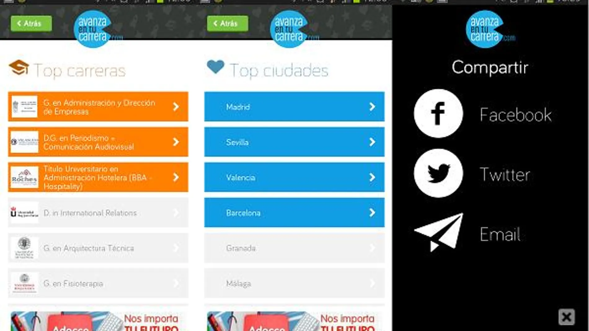 Review de Notas de Corte, una app para consultar las calificaciones de acceso a la universidad