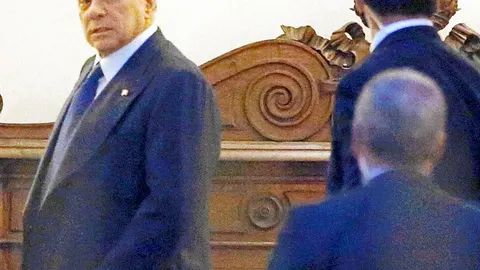 Berlusconi se reunió ayer con el primer ministro italiano