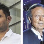 A la izda., Javier Sánchez-Santos, supuesto hijo de Julio Iglesias