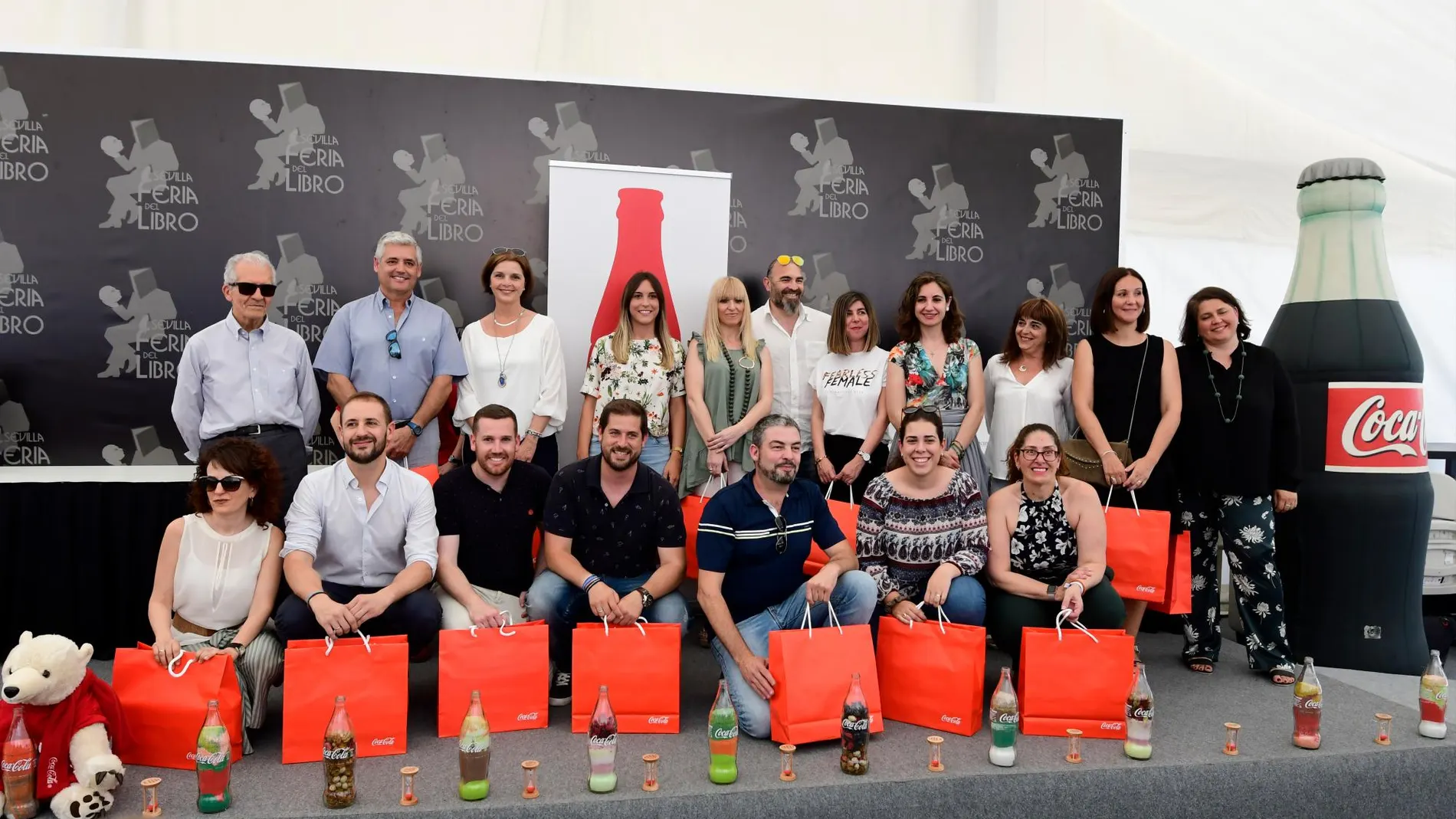 Coca-Cola ha dado a conocer los nombres y apellidos de los ganadores del Concurso de Jóvenes Talentos de Relato Corto en Sevilla / Foto: Ke-Imagen