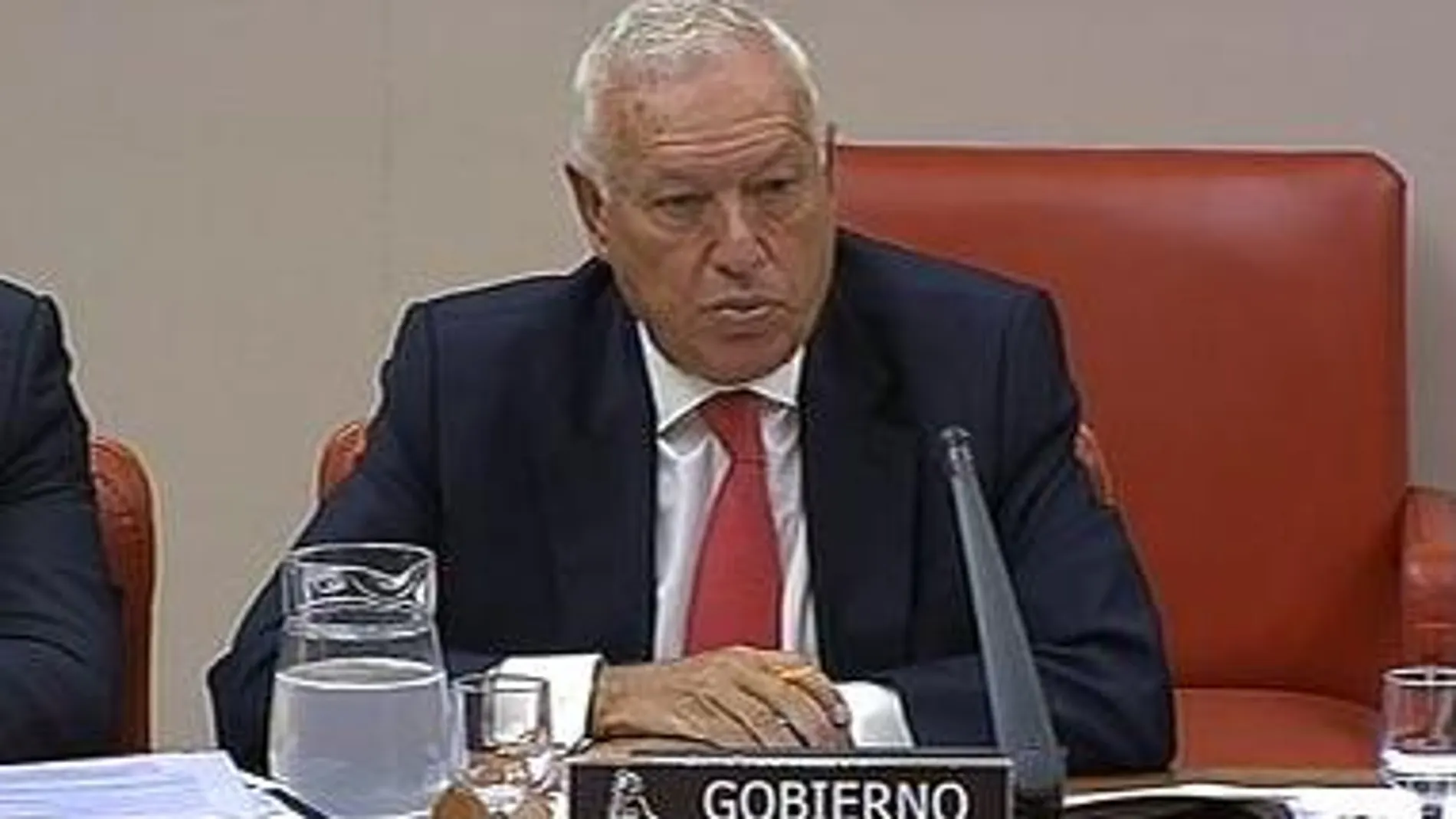 José Manuel García-Margallo, durante su intervención.