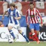 Illarramendi, con la camiseta de la Real Sociedad
