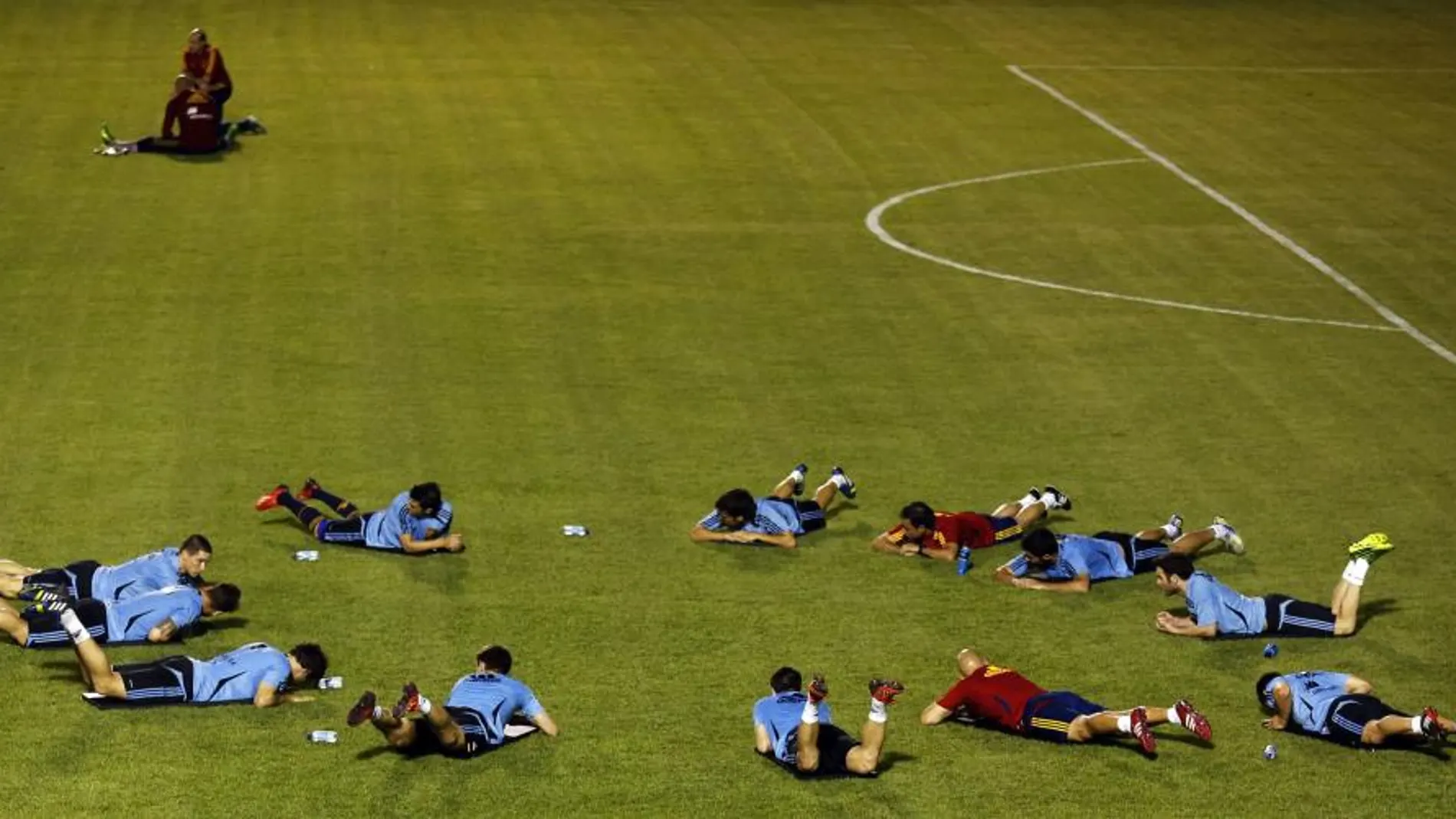 La Selección se entrena en un complejo deportivo privado en Fortaleza (Brasil)
