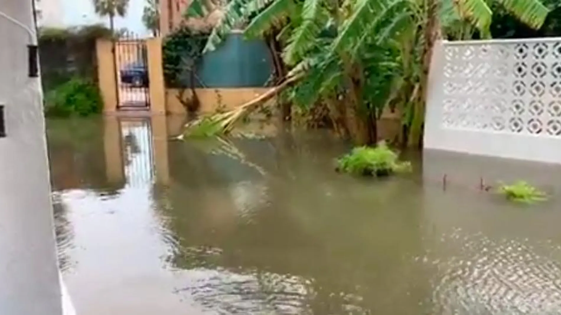 VÍDEO: Así ha pasado factura el temporal de lluvias en Xàbia