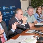 Ramiro Ruiz Medrano, José María Hernández y otras autoridades